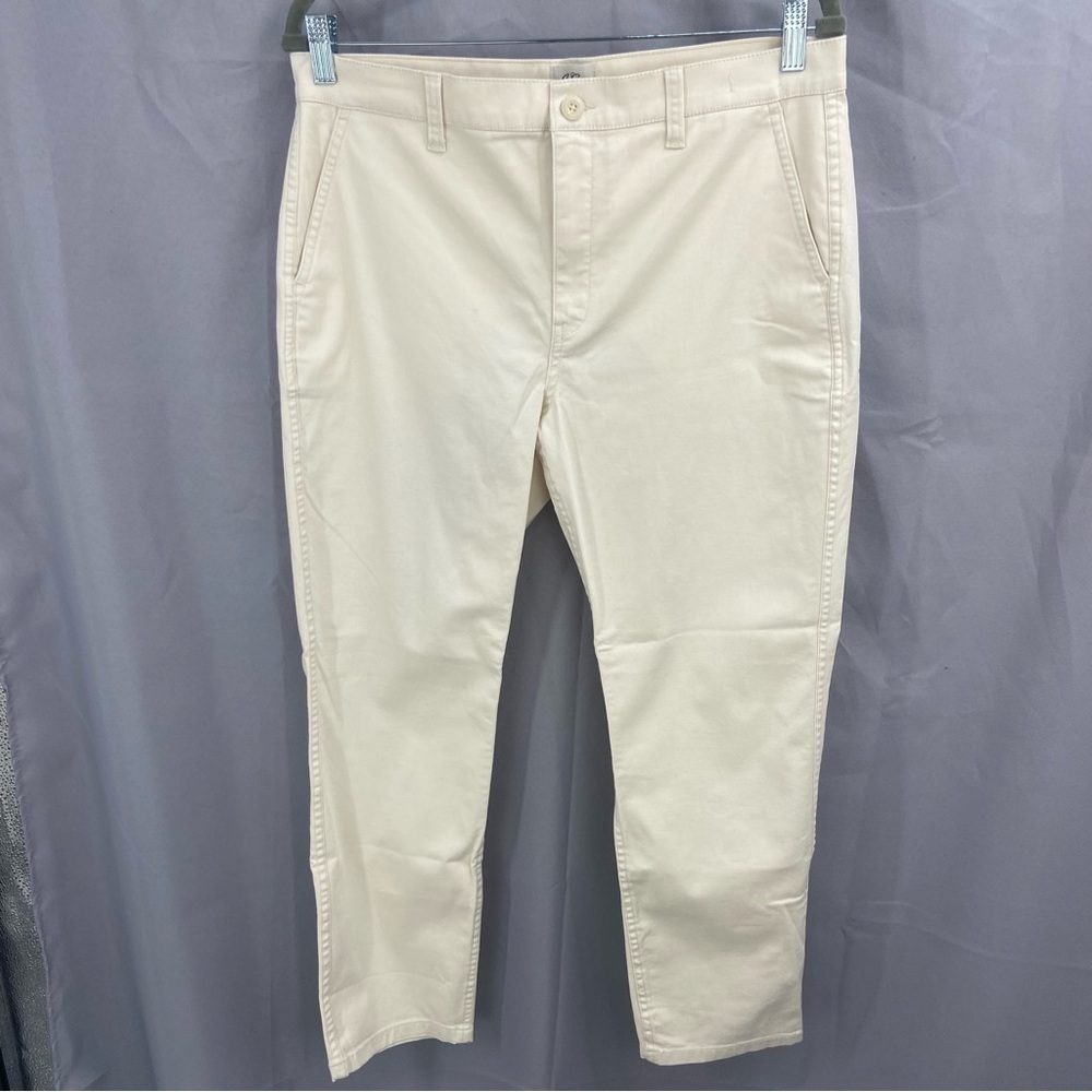 NWT J.Crew Vintage Slim Straight Chino Pants in Natural / Ivory Size 30